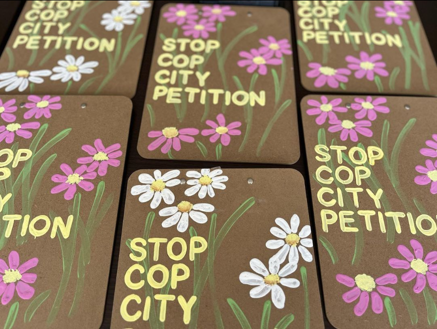 stop cop city petition boards.png