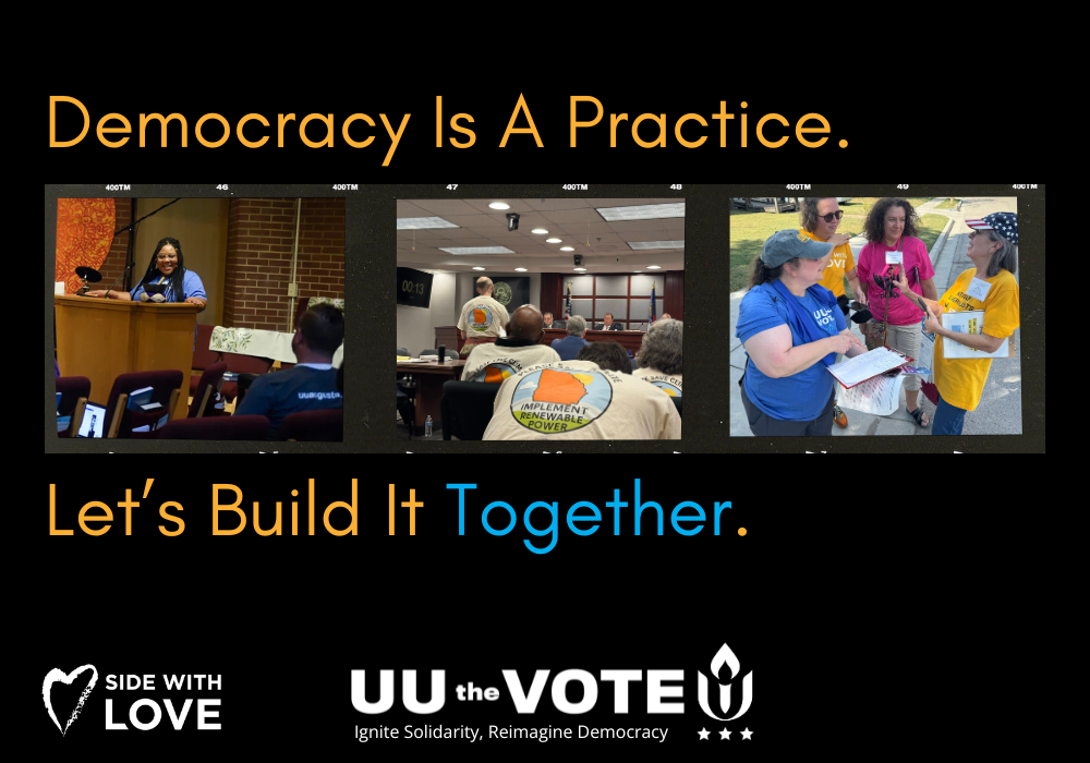Democracy Is A Practice. Let’s Build It Together. 