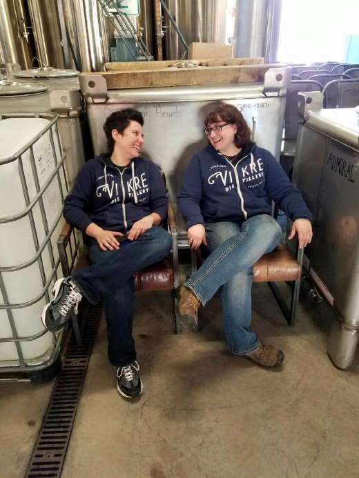 Sarah Lee and Erin, t he women of our production team