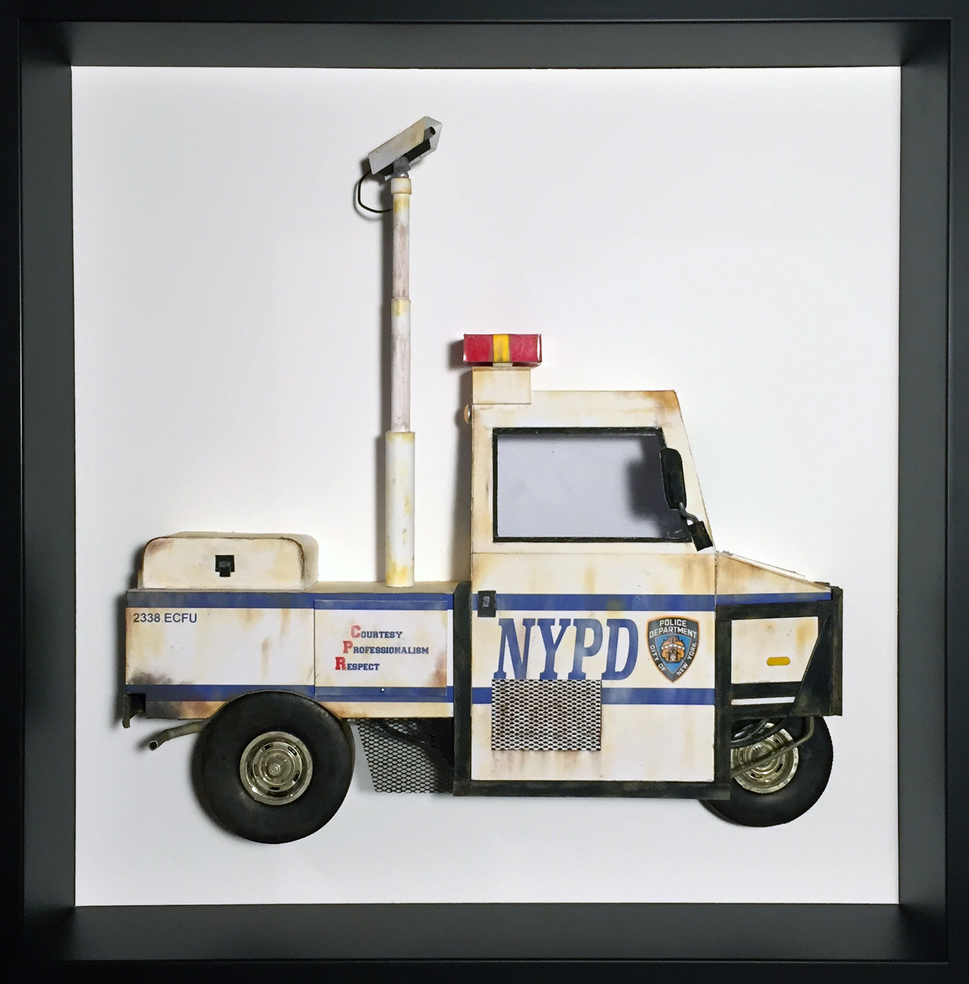 NYPD Interceptor, 16" x 16"