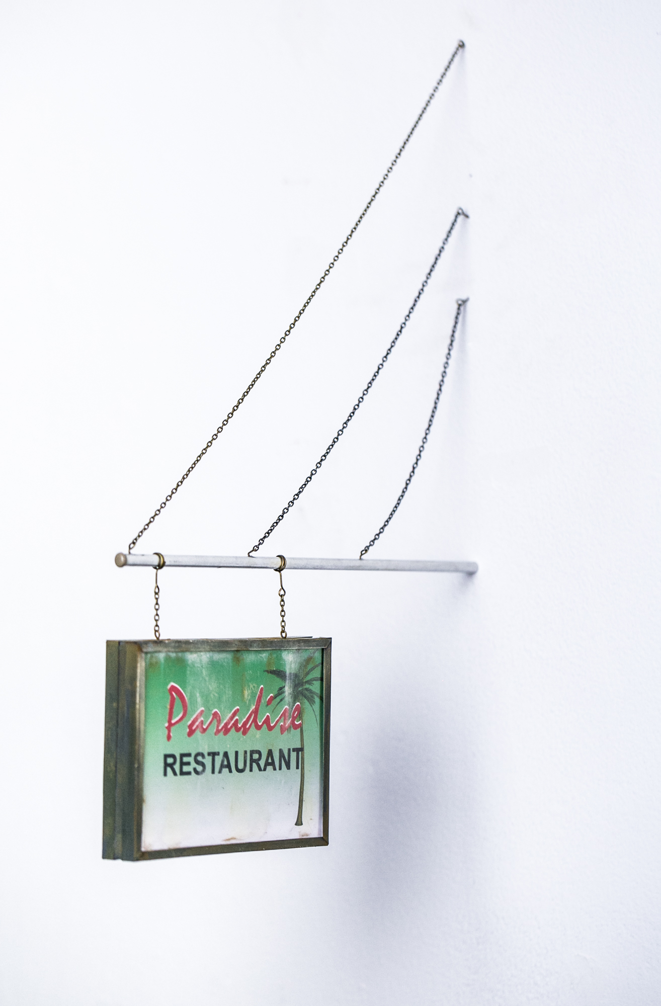 Paradise Restaurant Sign - SOLD