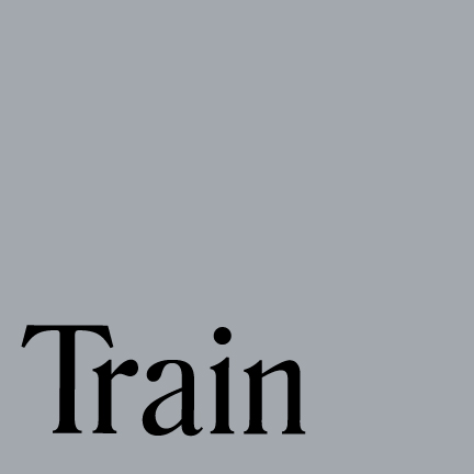 Image that says TRAIN