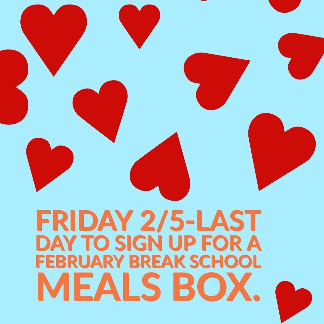 We are sending you lots of school meal LOVE 💕 in our February Break School Meals box @vtschoolmeals -Friday, 2/5 is the deadline to sign up! We have a taco themed box this time with lots of vacation goodies like fresh fruit and veggies, Stonyfield V