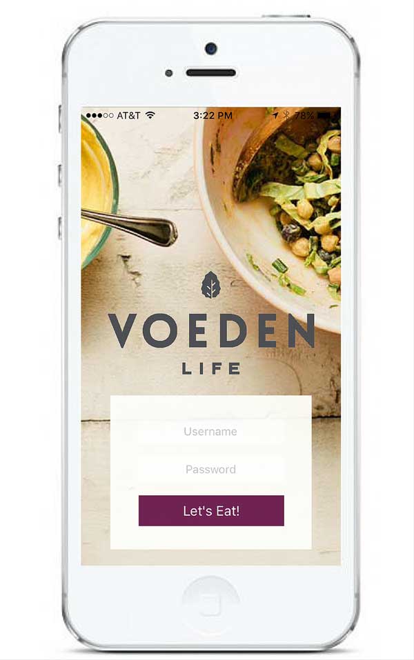 Voeden Life iOS App