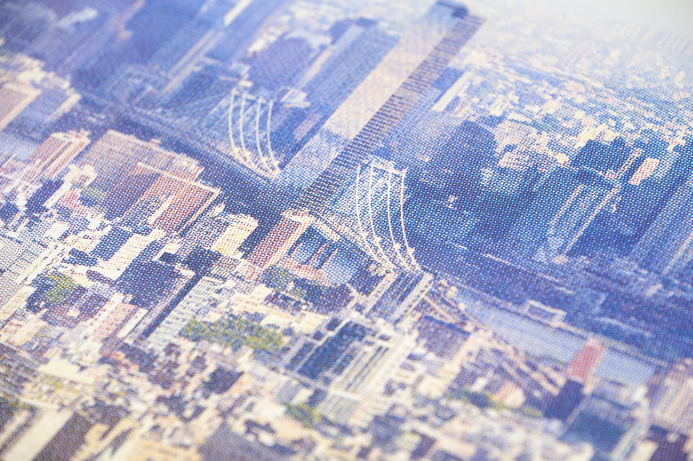 New York City Aerial — Dogfish Media Screen Print Art