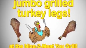 Aeros Jumbo Grilled Turkey Legs Promo (2011)