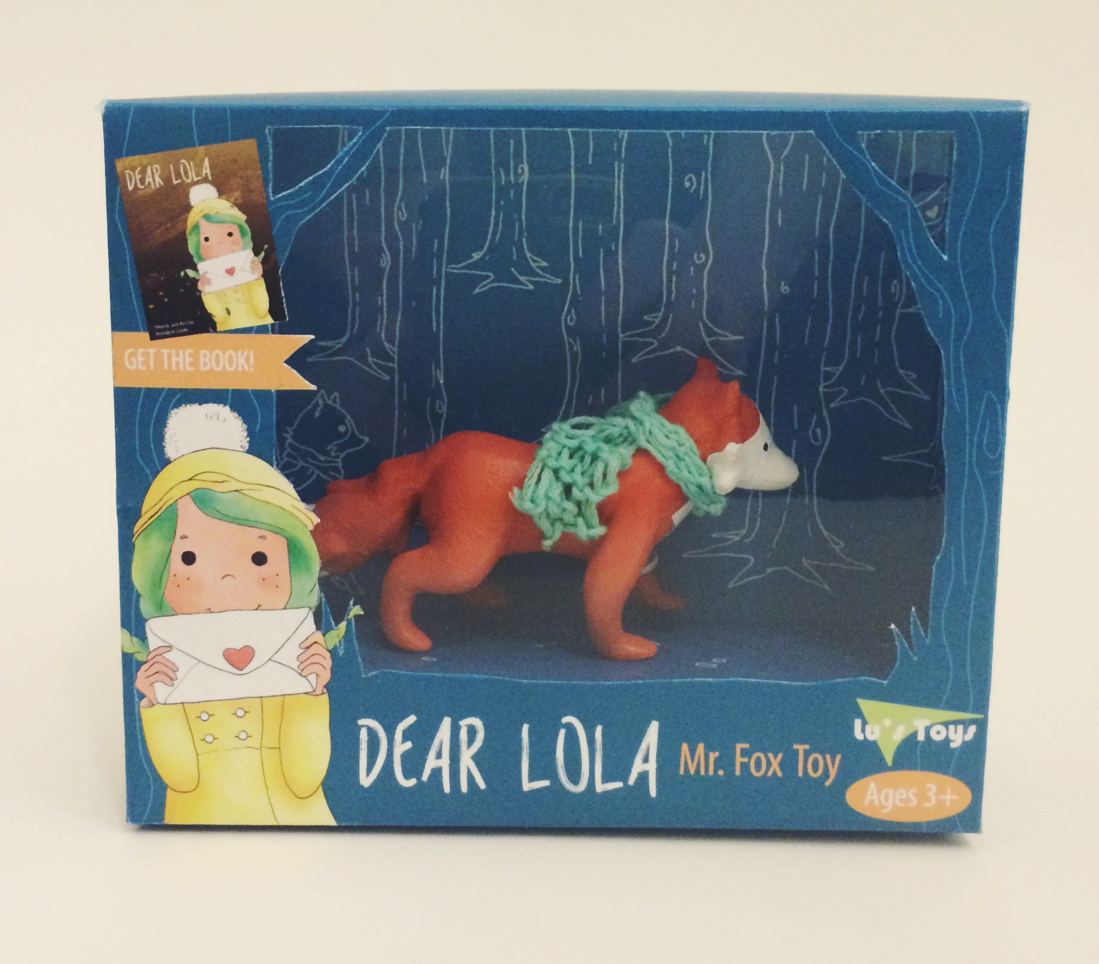 Mr. Fox toy and box