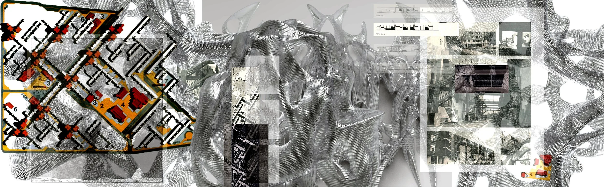  This project aims to analyze humanity's relationship to our physical surroundings as I focus on the government housing complexes that my grandparents constructed in Buenos Aires in the 1970's, "Fuerte Apache", and transpose my digital models that de