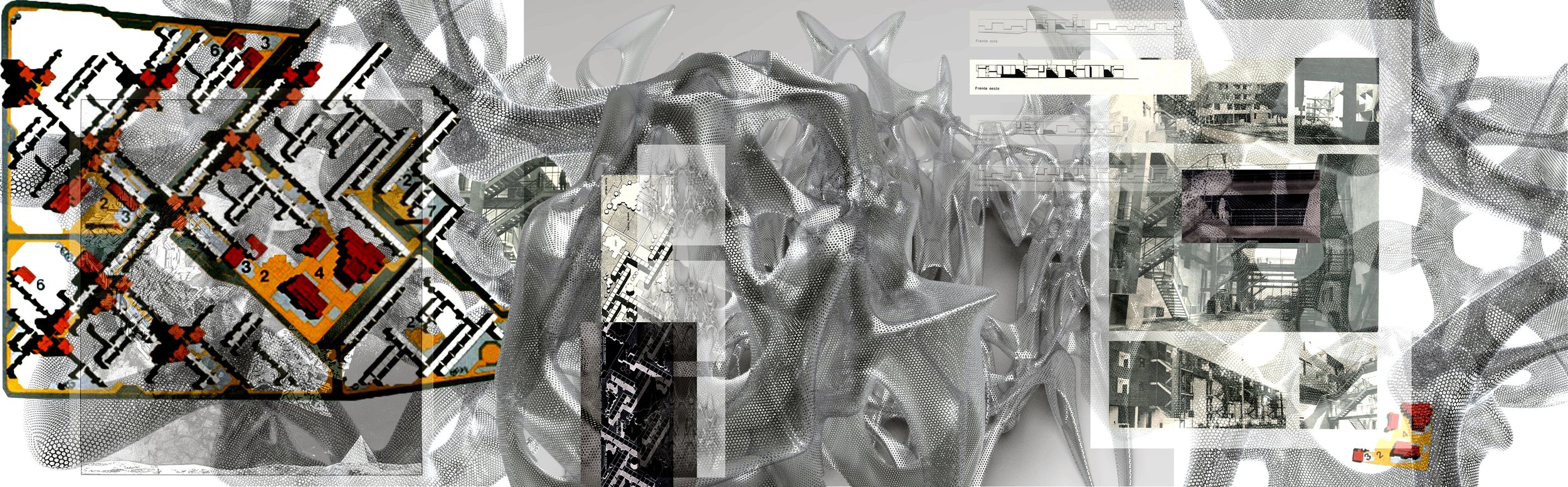 This project aims to analyze humanity's relationship to our physical surroundings as I focus on the government housing complexes that my grandparents constructed in Buenos Aires in the 1970's, "Fuerte Apache", and transpose my digital models that de