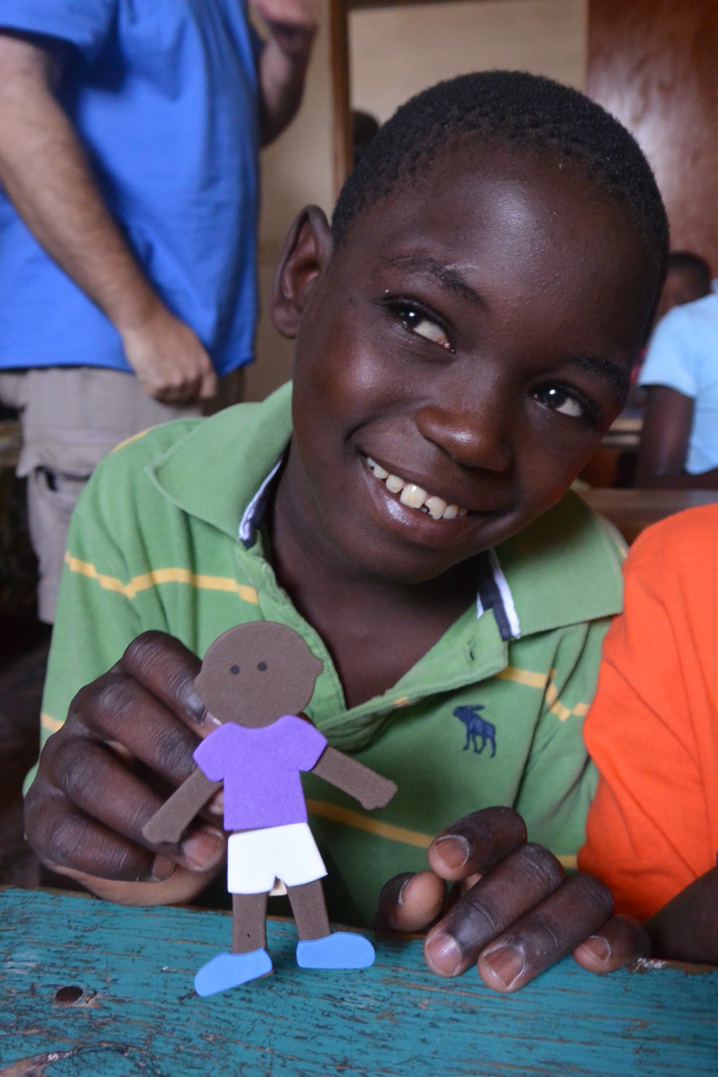 This is Augustin. He's the oldest boy at Federick's. He dreams of being a pastor one day.