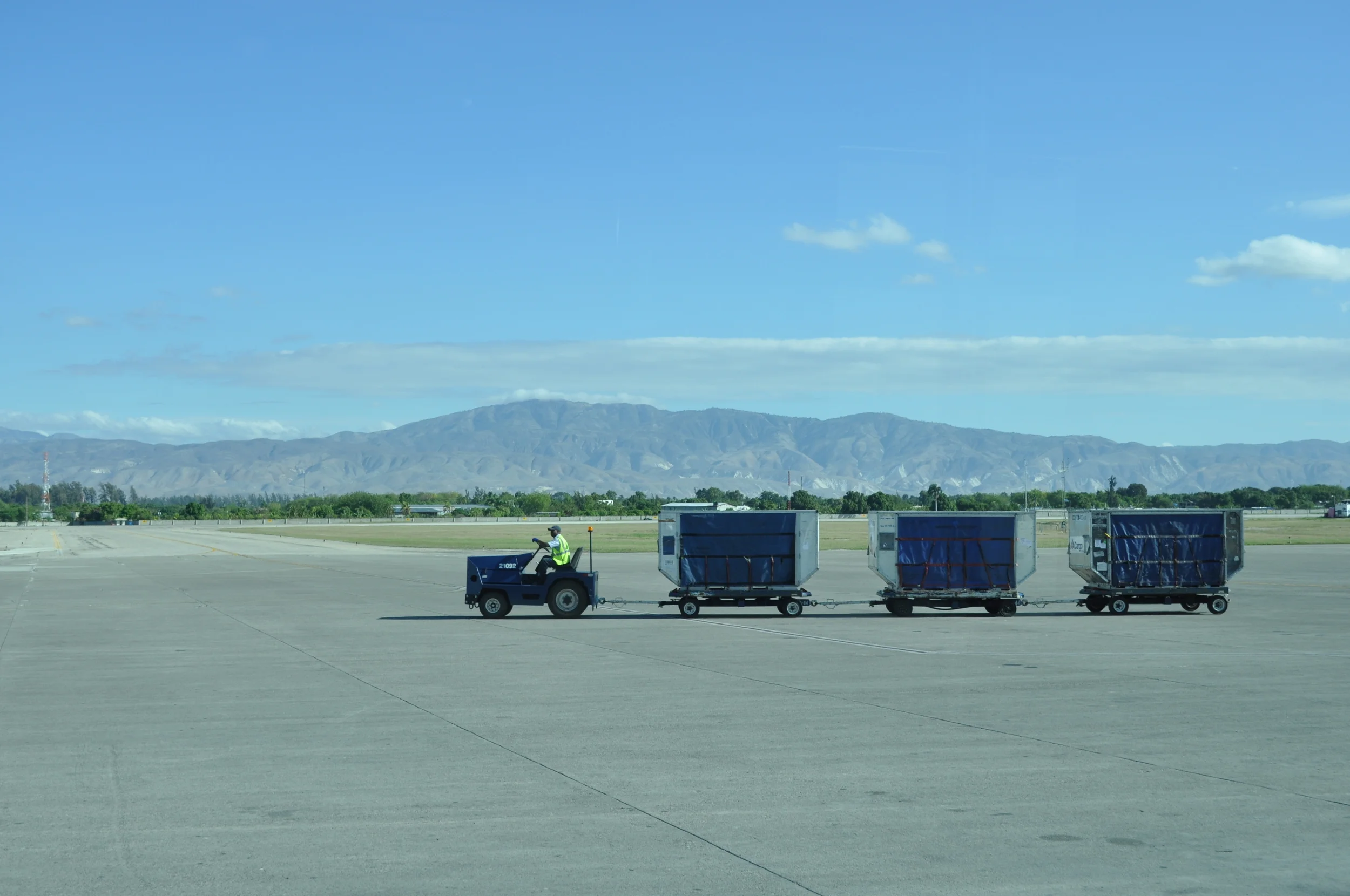 One of the first photos we took after we landed. Mountains upon mountains.