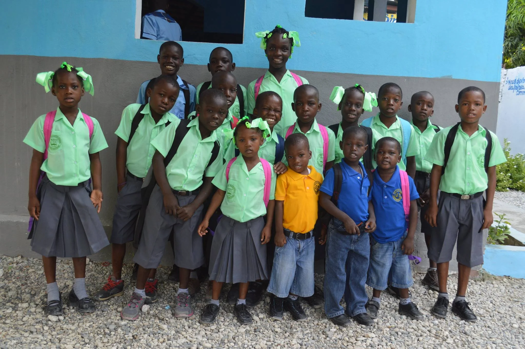 The first day of school - October 2015