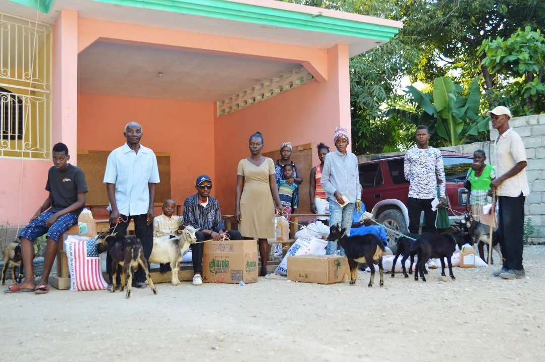 Celebrating Christmas on a Sunday afternoon in Haiti