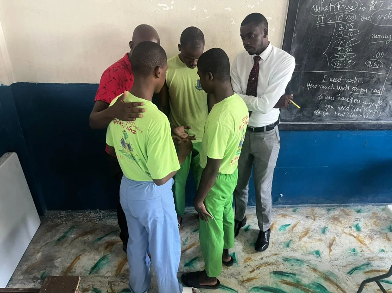 I was in prison and you visited Me