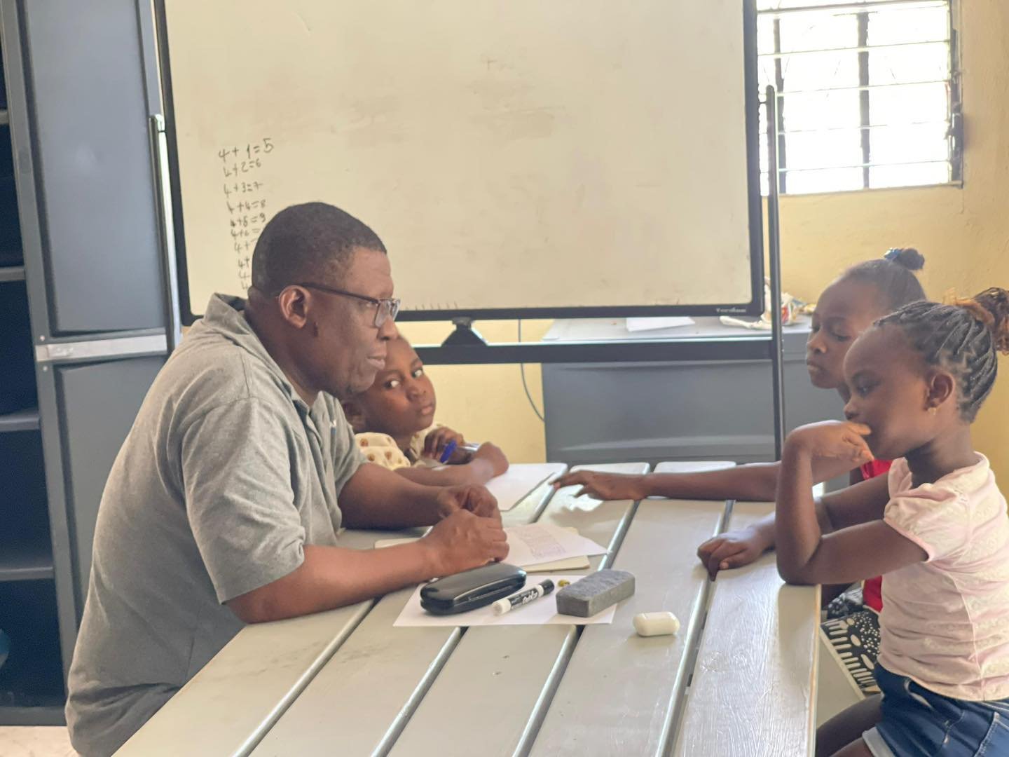 Schools are closed and have been for weeks, but staff members like Fre Jacques are committed to helping the children of CCS continue to learn and grow.

#haitiawake #haiti #gospel #hope #relationships #glwapoubondye