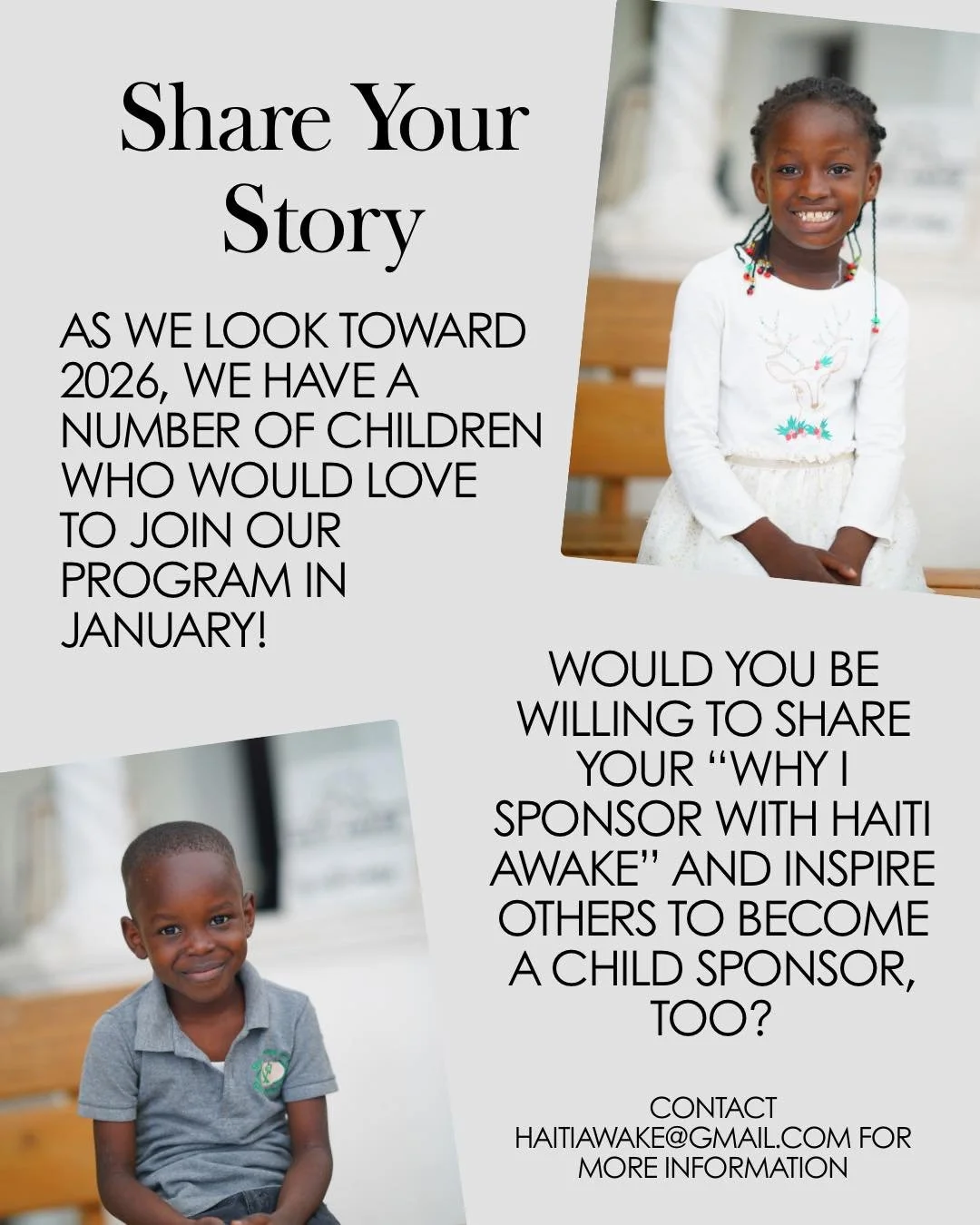 Share your story!

#haiti #haitiawake #gospel #hope #glwapoubondye