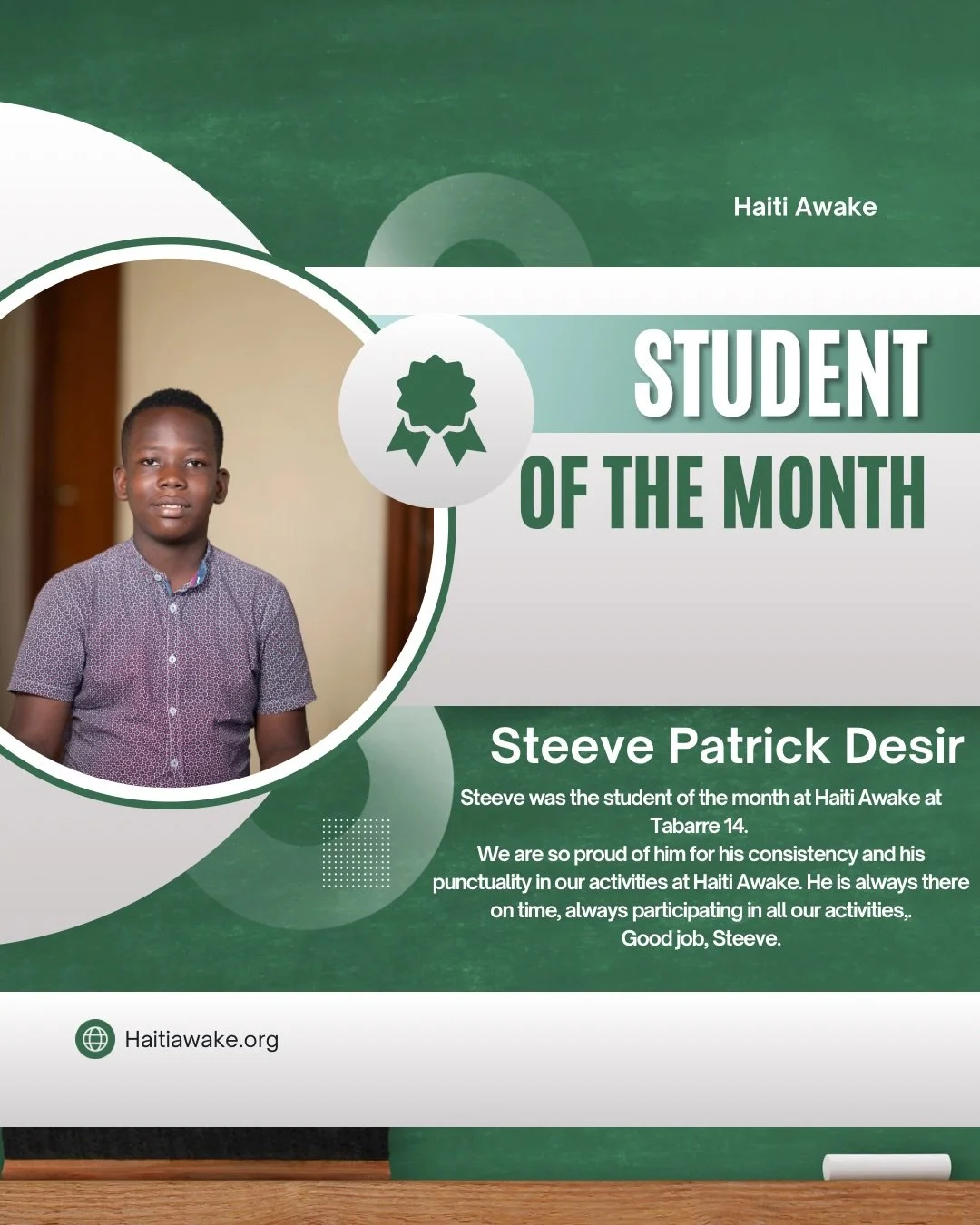 Good job, Steeve and Kerby!

#haiti #haitiawake #gospel #hope #relationships #glwapoubondye