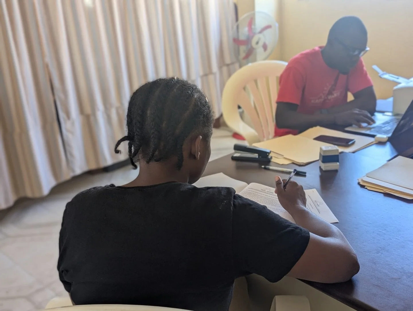 As we prepare to stand strong in 2026, we&rsquo;re taking care of a number of &ldquo;behind the scenes&rdquo; tasks like signing new contracts. We currently have 14 local employees, and they are our greatest asset.

#haiti #haitiawake #gospel #hope #
