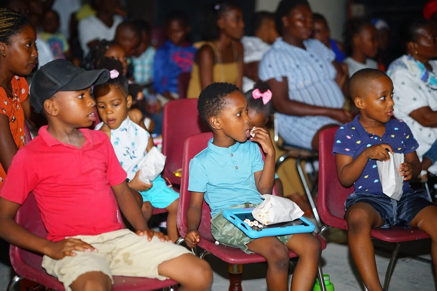 What an incredible night!

Last night, we had the wonderful opportunity to welcome about 100 people to the Haiti Awake Center to watch The Jesus Film in their own language, Haitian Creole. Even though it started to rain, it was amazing to see how muc