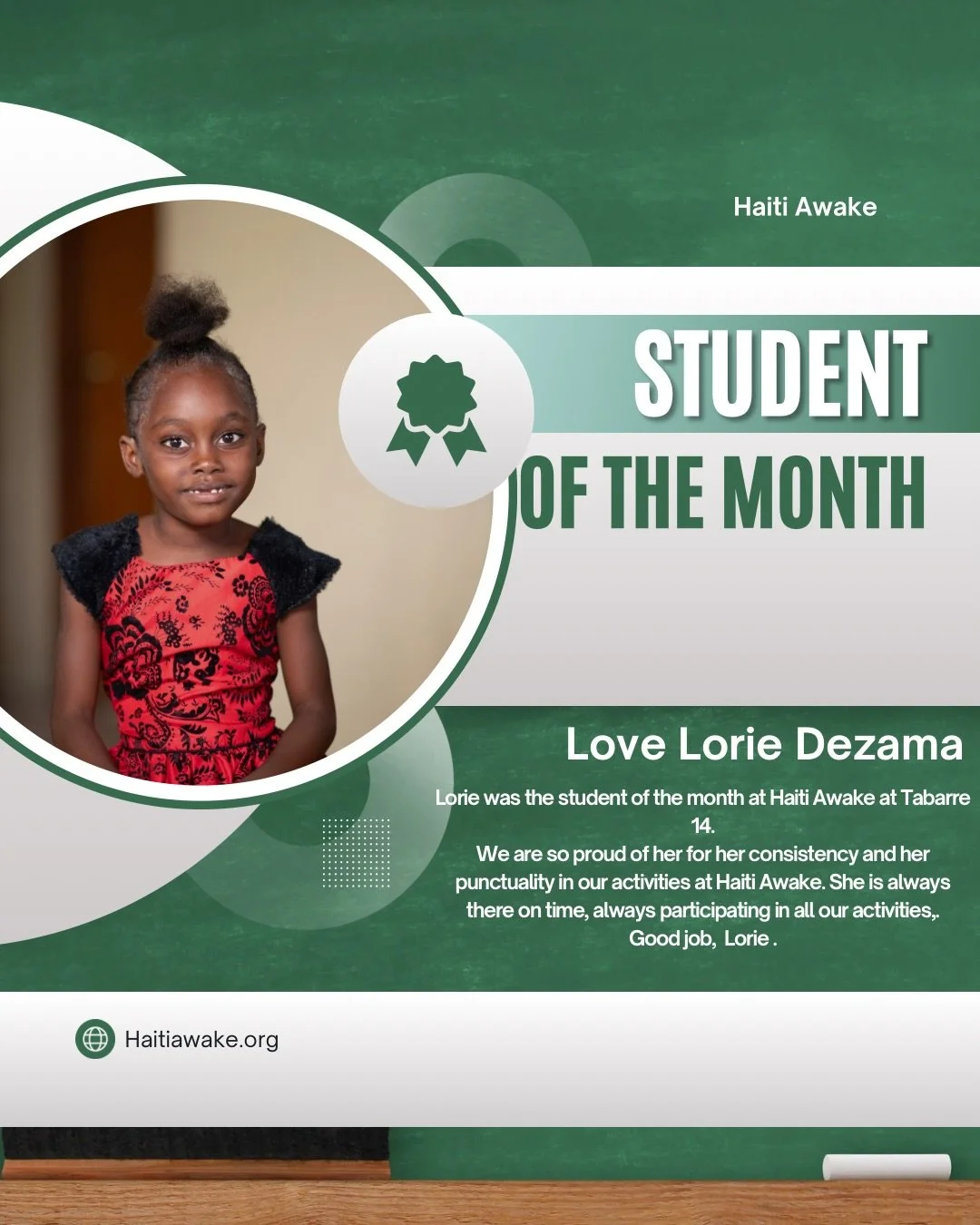 Good Job, Lorie and Woodmelduny!

#haiti haitiawake #gospel #hope #relationships