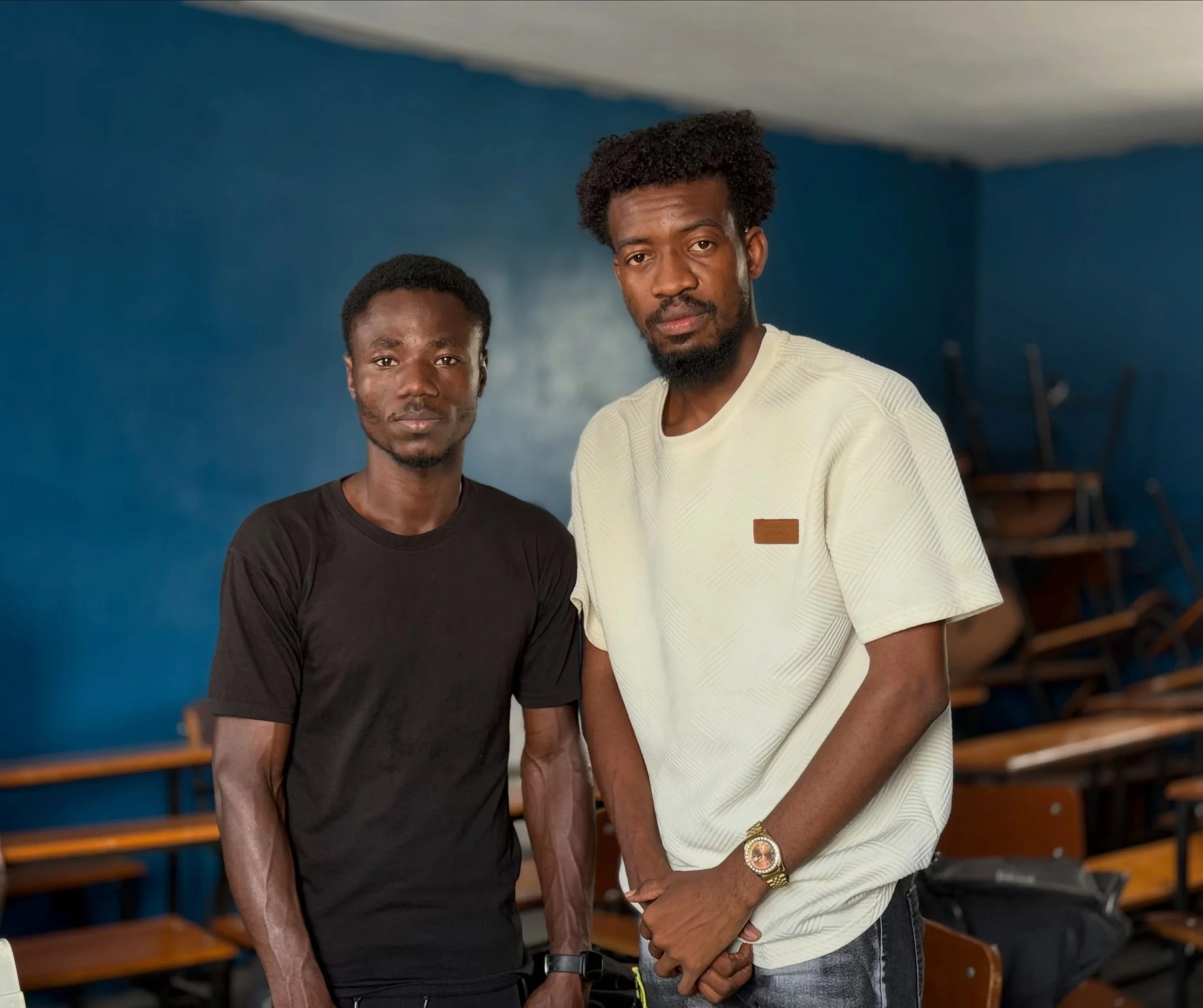 Today, Haiti Awake wants to honor two incredible maestros, Rolando and Lucsonvil, members of EEGC Church.

Your faithfulness and dedication in teaching music at CERMICOL for Haiti Awake do not go unnoticed. Week after week, you invest your time, your