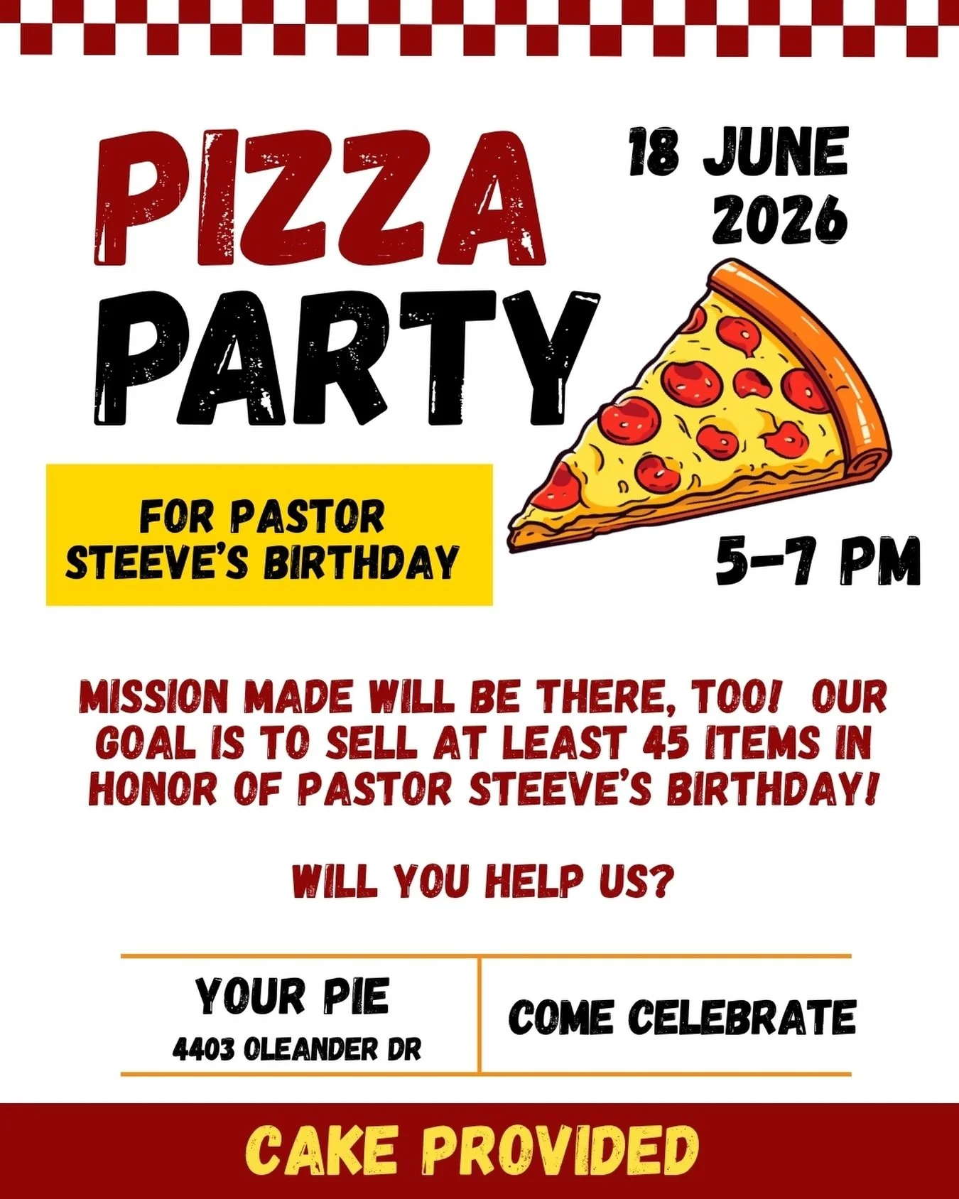 In lieu of gifts, we ask that you consider making a purchase from Mission Made. Our goal is to sell 45 items on June 18.

#haiti #haitiawake #gospel #hope #relationships