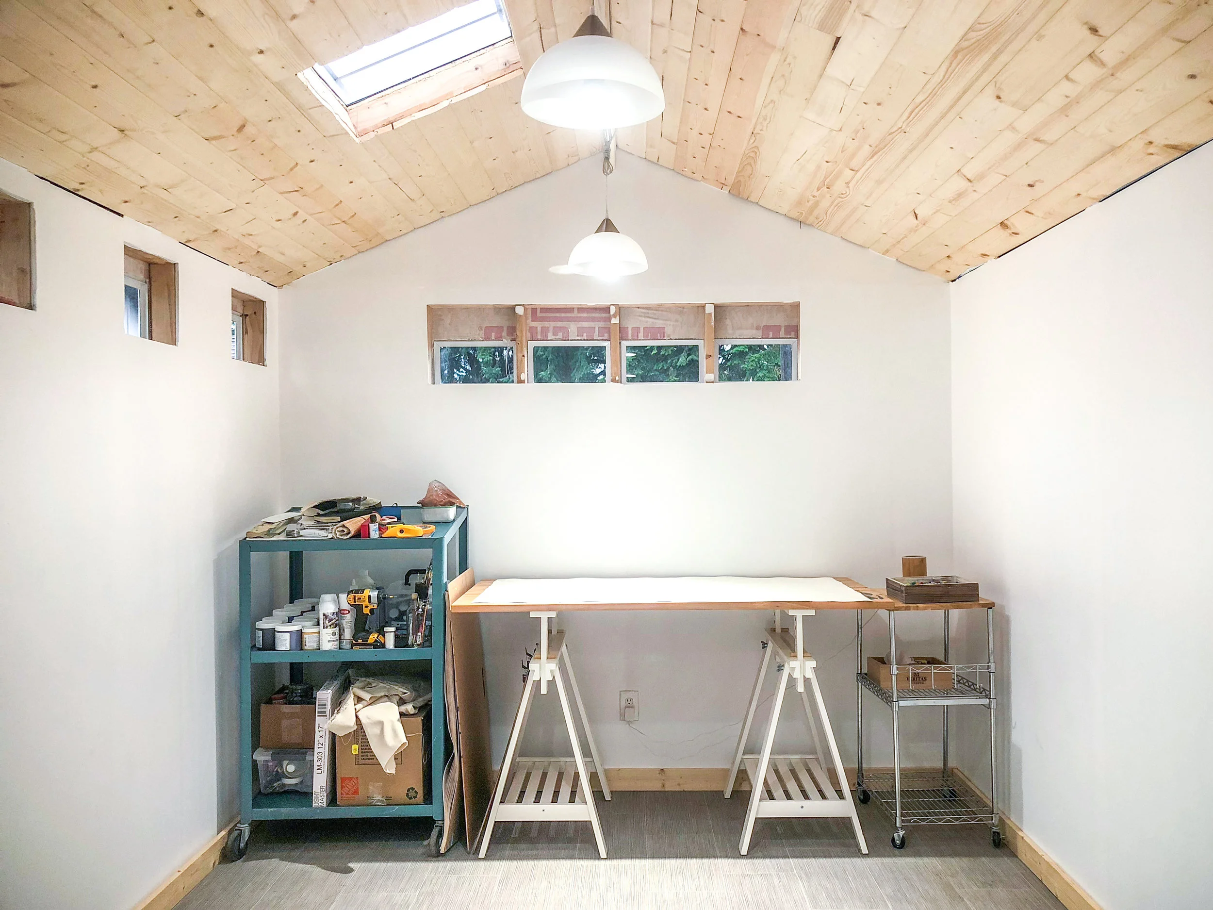 the beautiful studio, build out by gian