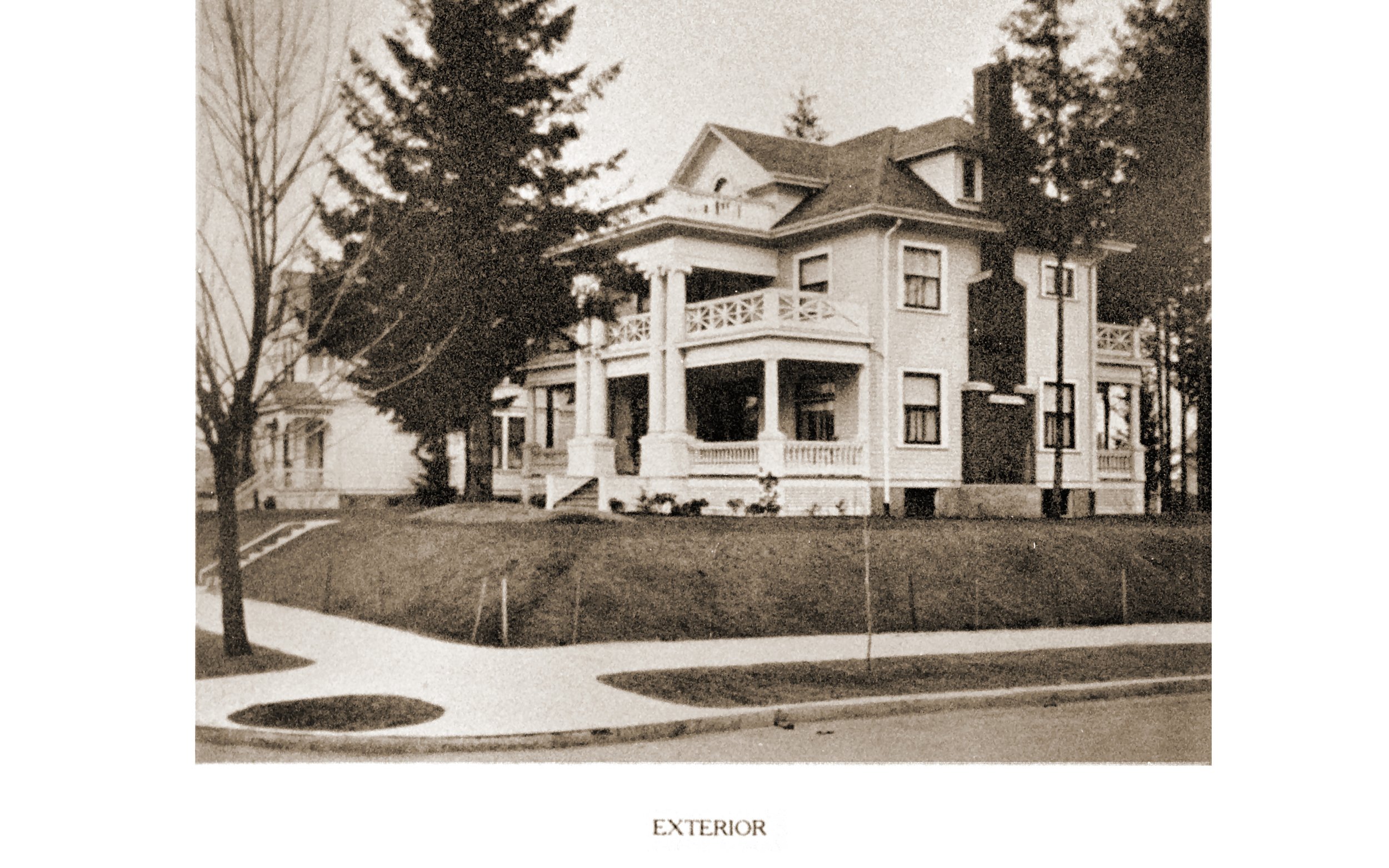  House built in 1910 for H. P. Palmer, corner of NE 18th and Thompson. Richard Martin Jr. architect.&nbsp; 