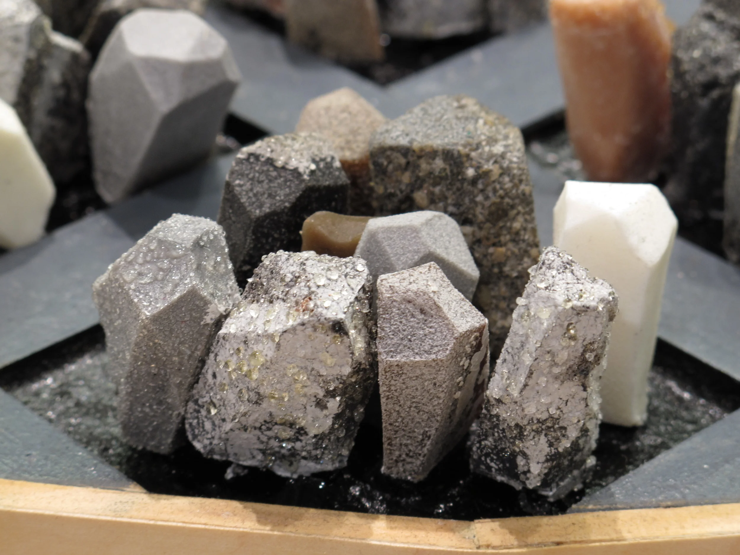 Weeping scent stones in Facing Murder, Matter