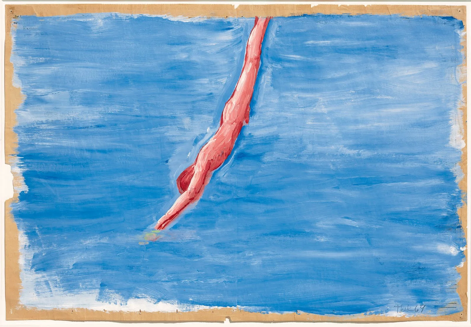 Paul Thek, Untitled (Diver), 1969-1970