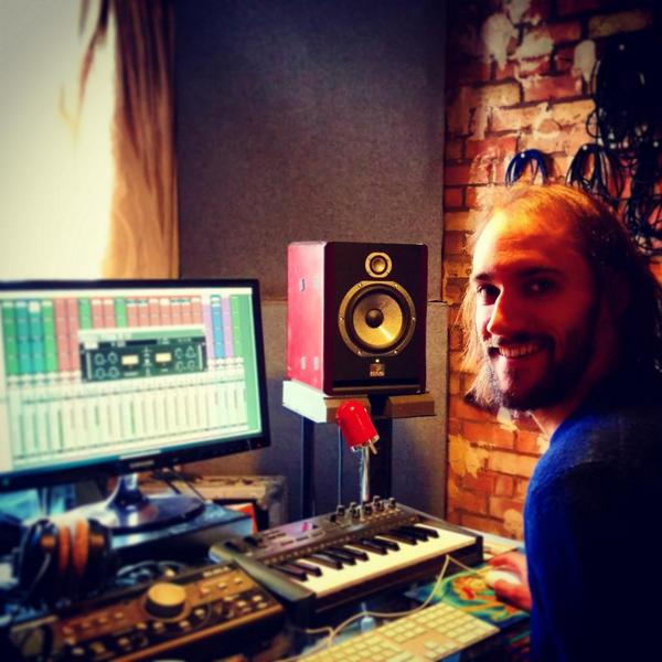 Lorenzo in the studio