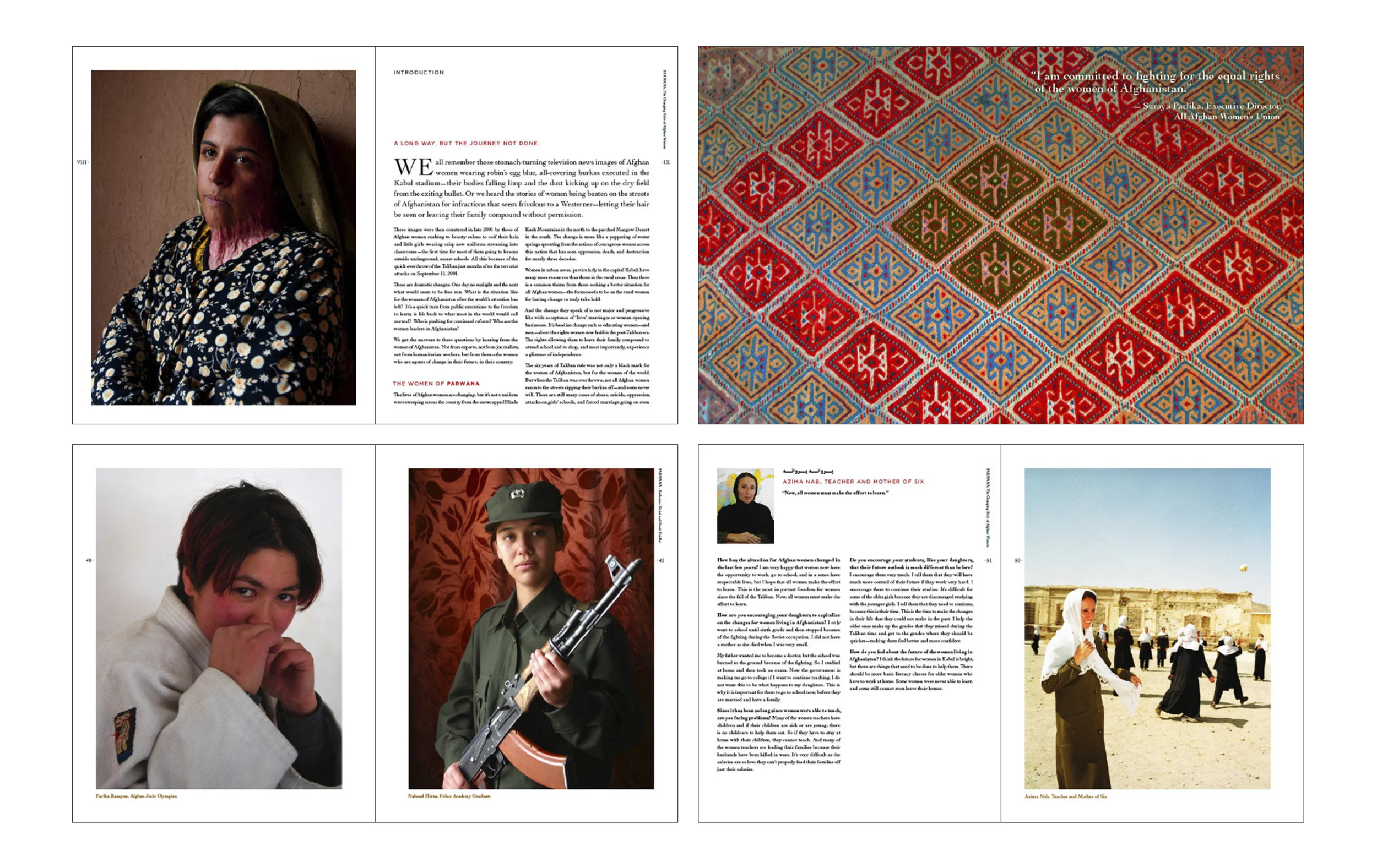 Women of Courage: Spreads