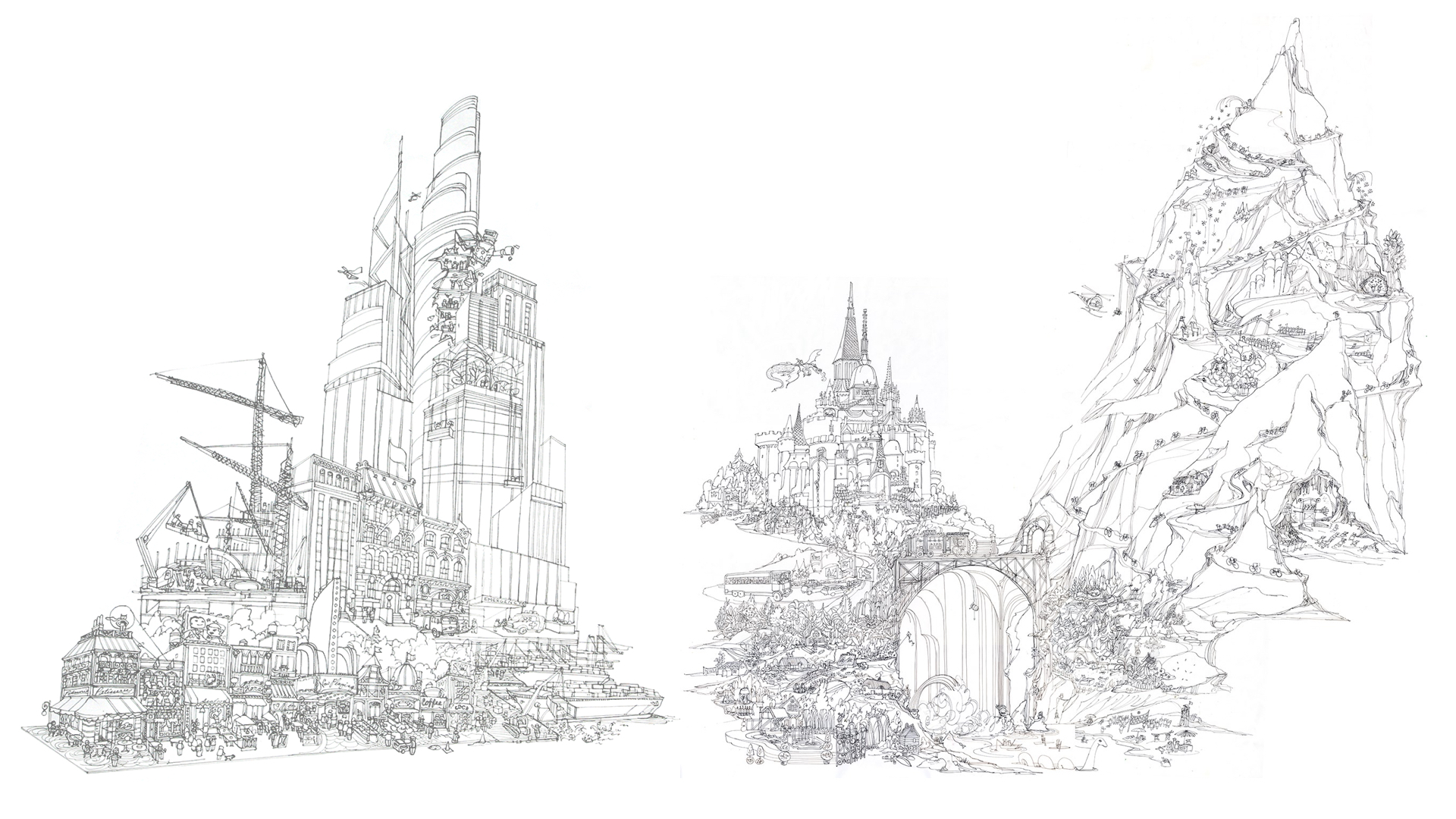 Concept Art for World Explorer