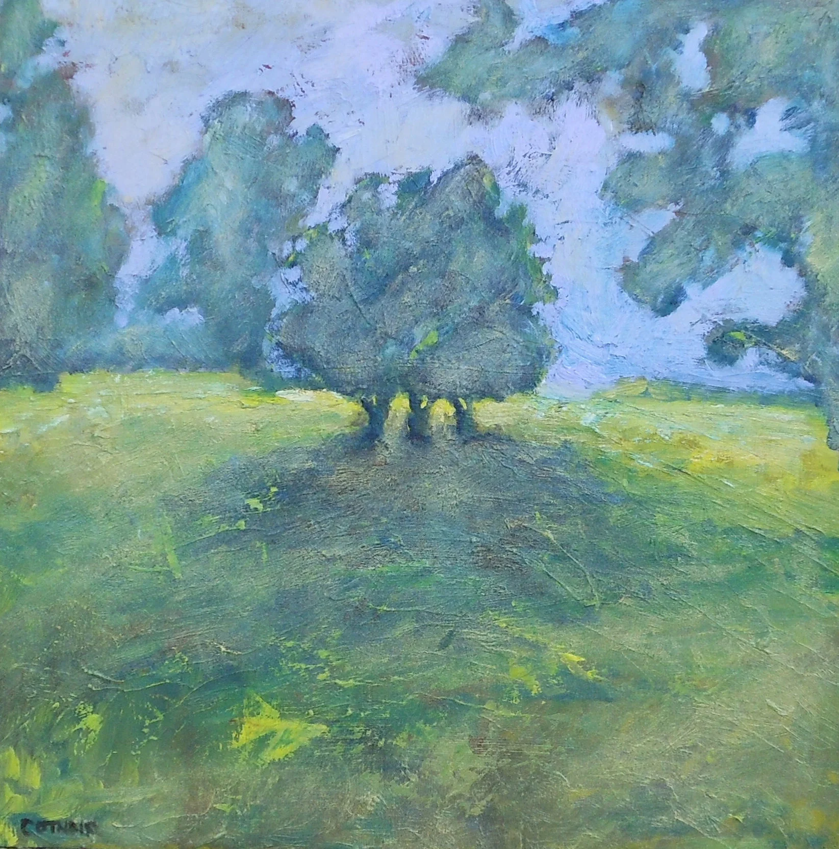 Landscape with Three Trees