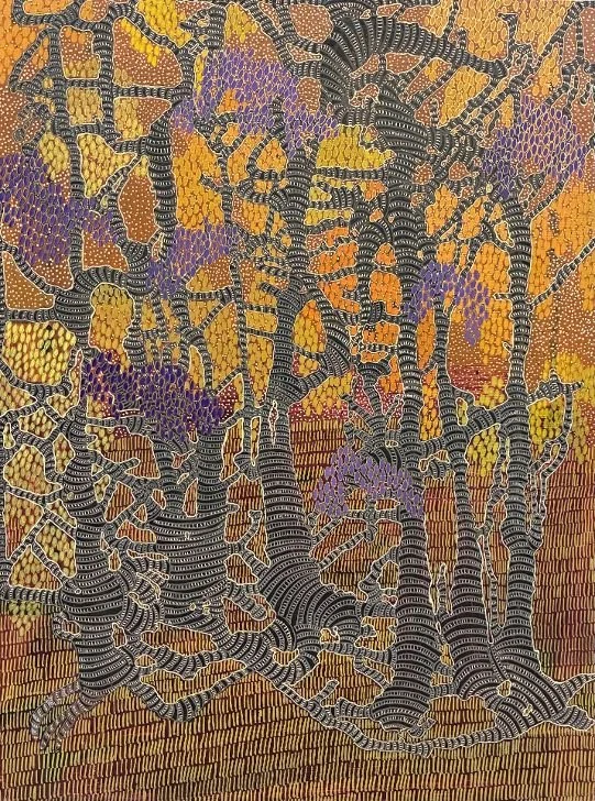 The Golden Hour, 24x18, acrylic