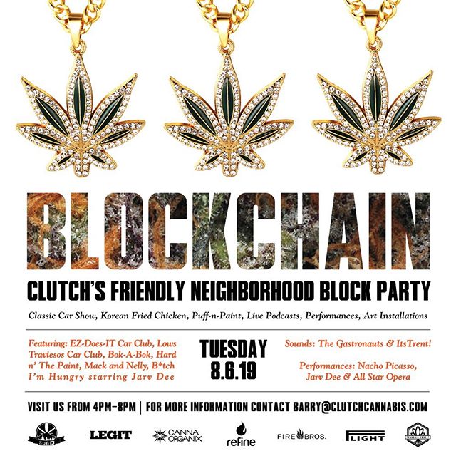 Save the Date Tuesday 8/6 4PM-8PM is our annual Block Party.  We’re leveling up this year with a few of our favorite growers + @bokabokfriedchicken w/ special performances by #thegastronauts  @its_tr3nt @nachopicasso @jarvdee @allstaropera π
