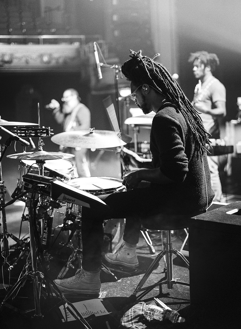 ROOFEEO OF TV ON THE RADIO - APOLLO THEATER, NYC - 2014