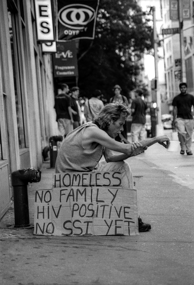 HELP THE HOMELESS - NYC - 1992