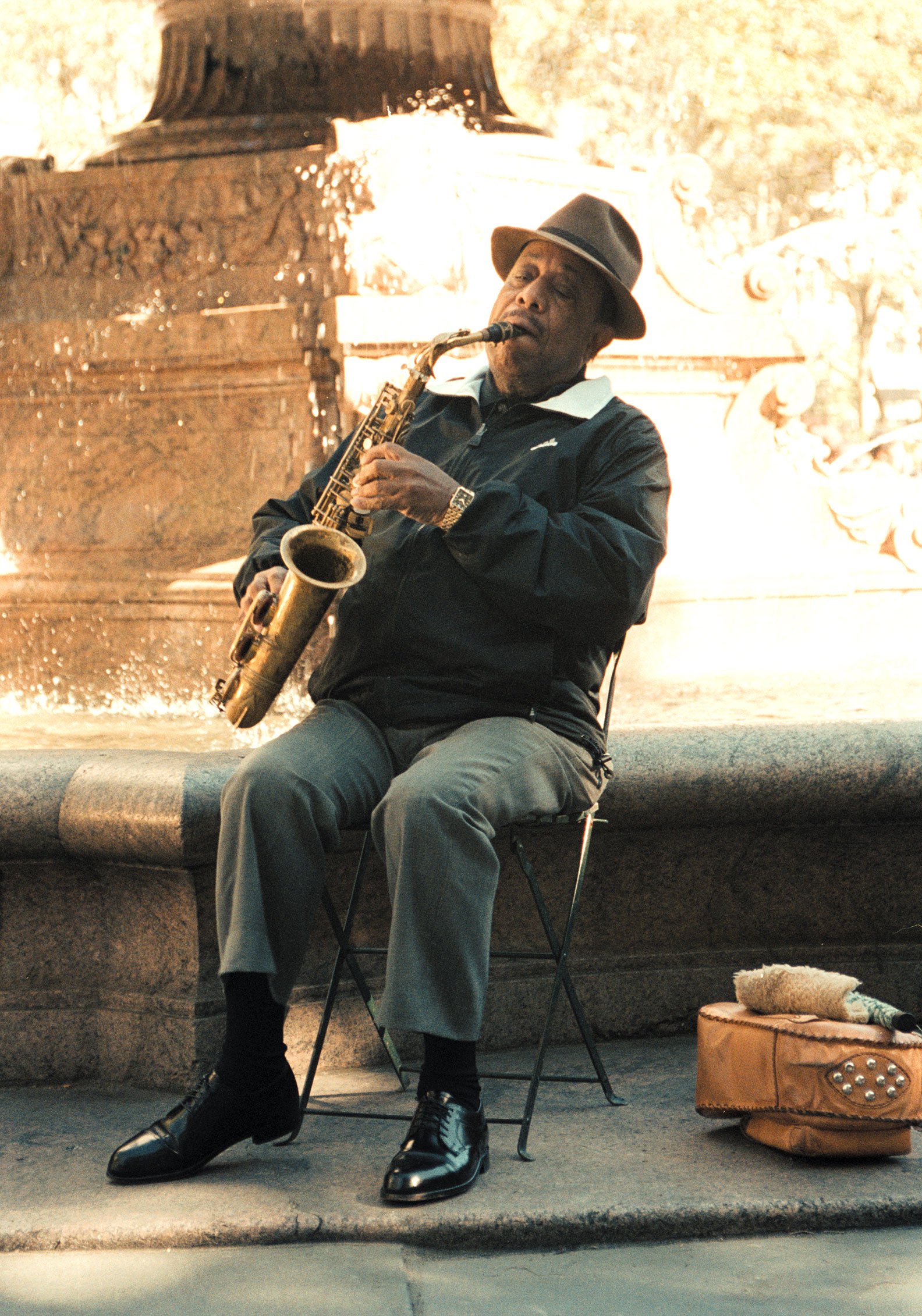 LOU DONALSON - BRYANT PARK, NYC - 2000