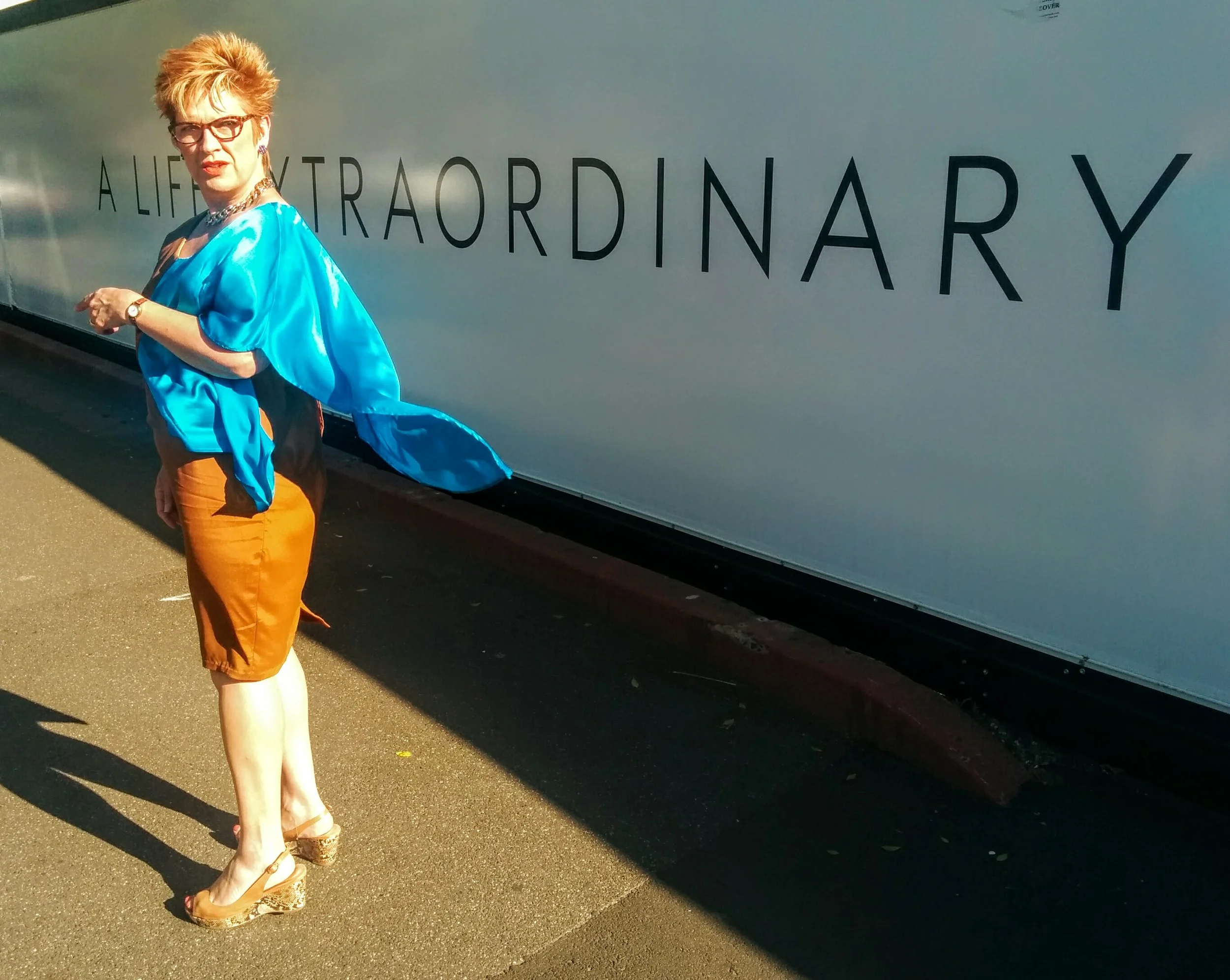 I may not be Superman but I do have a blue cape!!