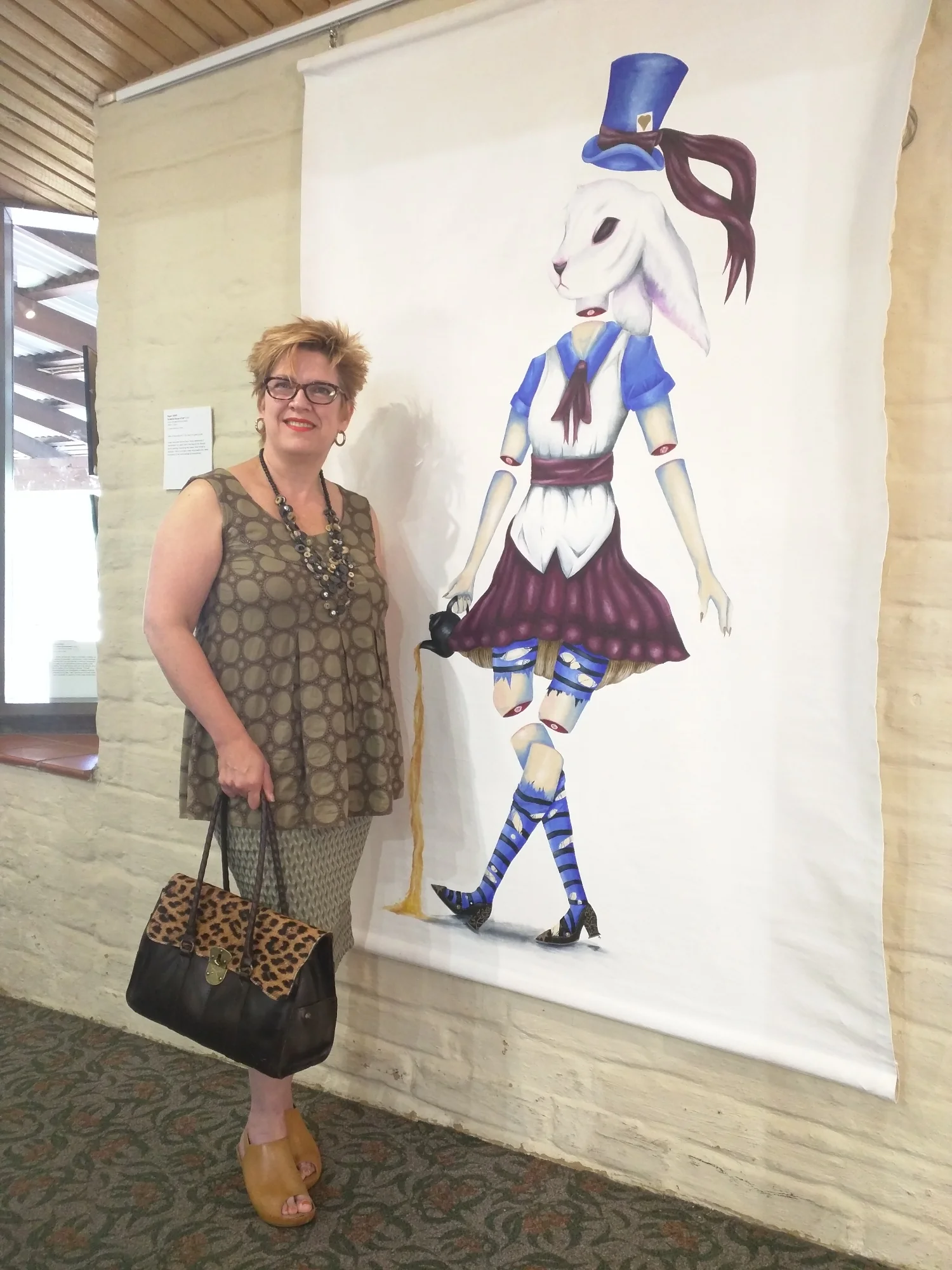 Current Eltham Library Community Gallery exhibition 'Creative Minds"