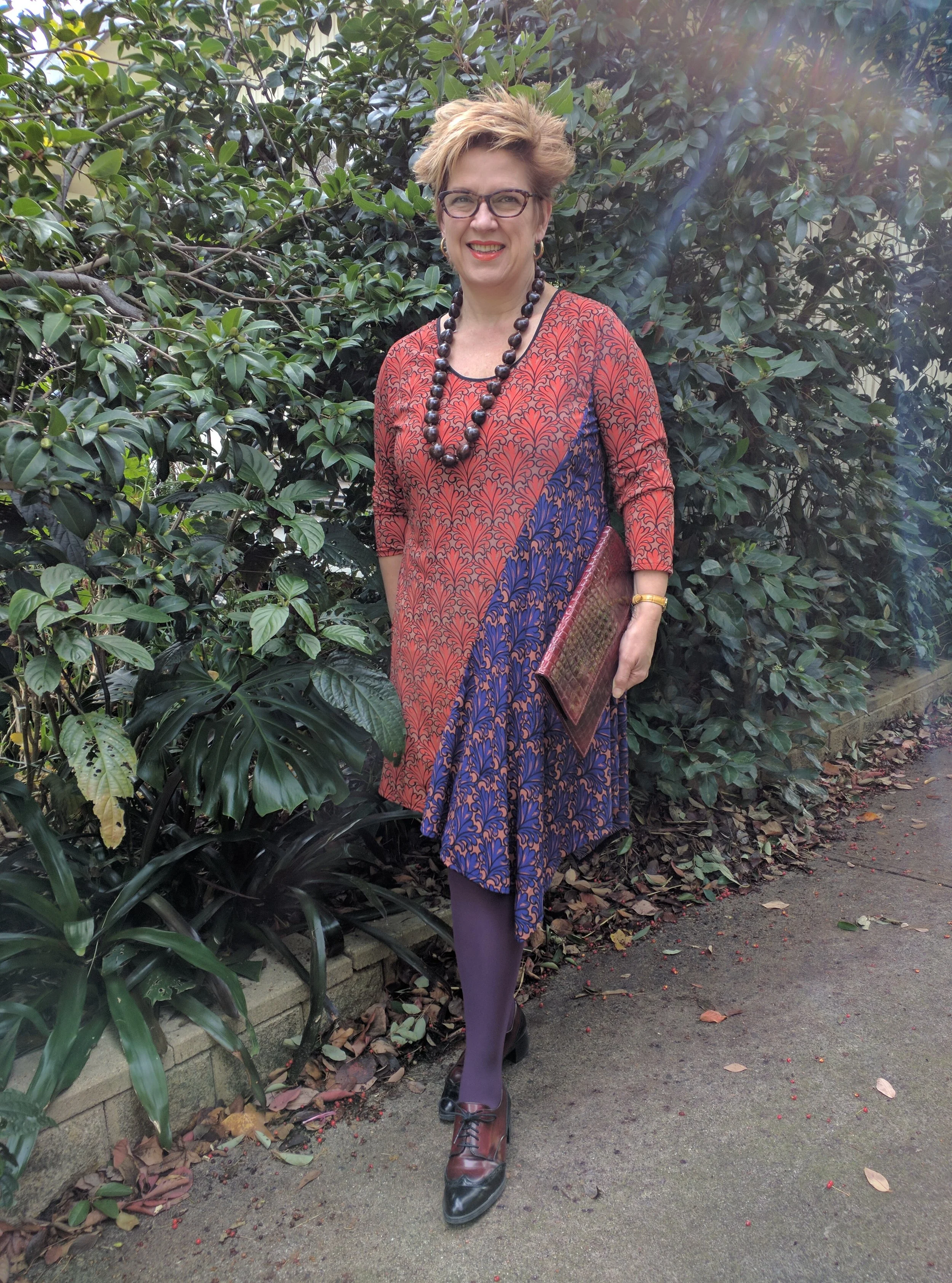 I love this dress but those sleeves will have to become 3/4 length...too annoying for me