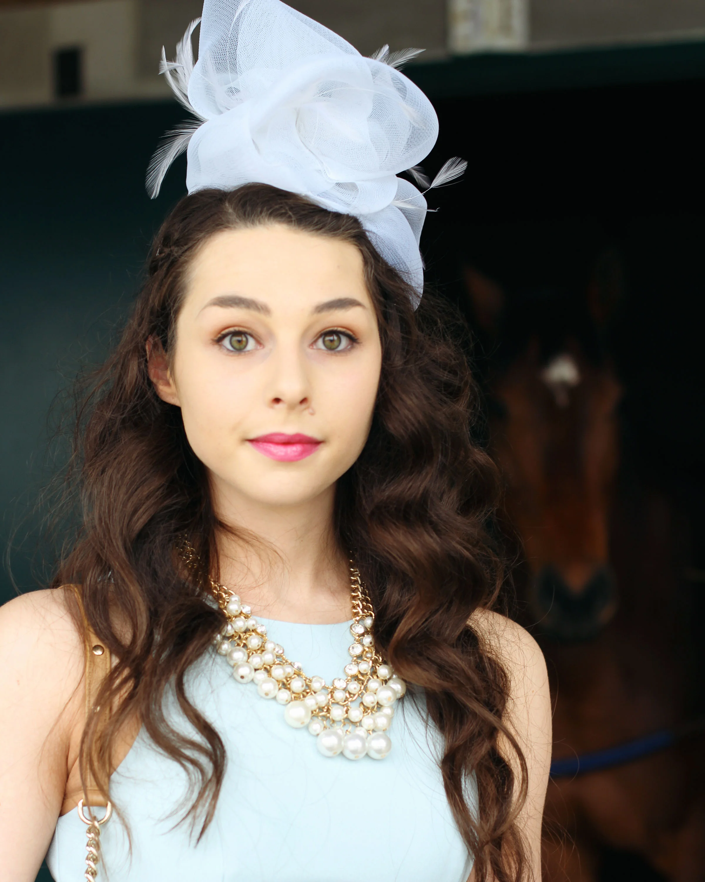 Kentucky Derby Fashion, The Hat Girls, Fascinators, Kentucky Derby Hats, AQ AQ, C/MEO The Label, J.Crew Statement Necklace, Rebecca Minkoff Handbags, Keeneland Fashion, Kentucky Fashion Blogger