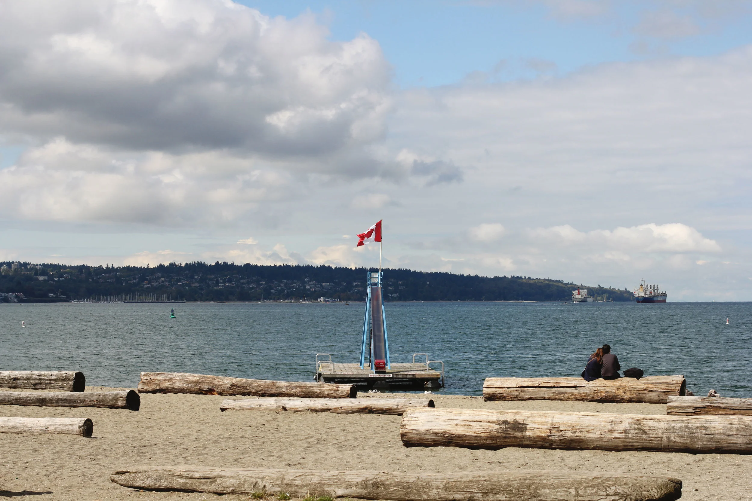 Vancouver Canada, English Bay Beach, Cactus Club Cafe