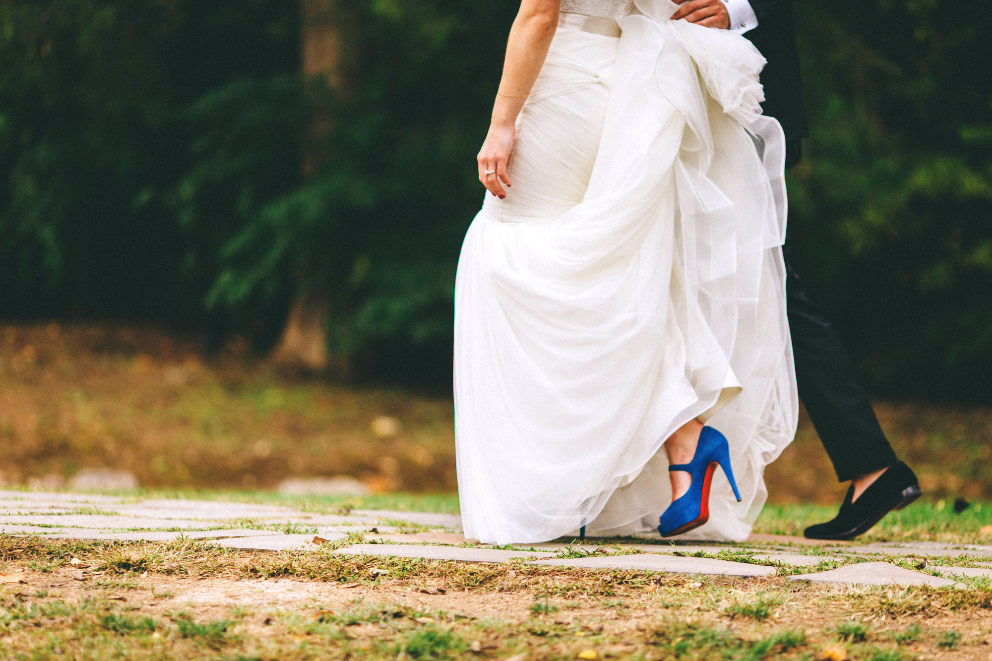 Me & Mr. Jones Wedding, Blue Wedding Shoes, Christian Louboutin Wedding Shoes, Magnanni Slippers, Black Tie Wedding, Cedarwood Wedding, Nashville Wedding