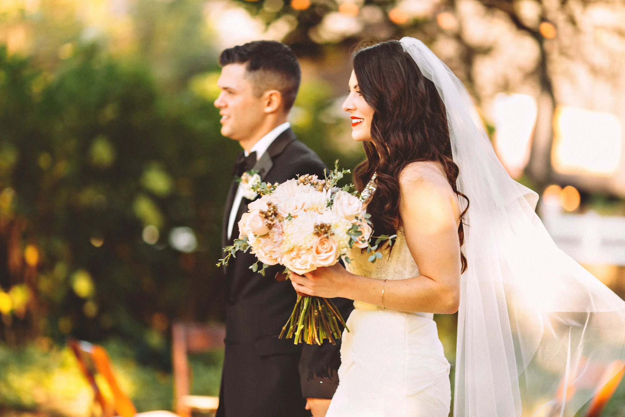 Me & Mr. Jones Wedding, Love Veil, Walking Down The Aisle With Little Brother, Rustic Glam Wedding, Ballet Veil, Fountain Veil, Black Tie Wedding