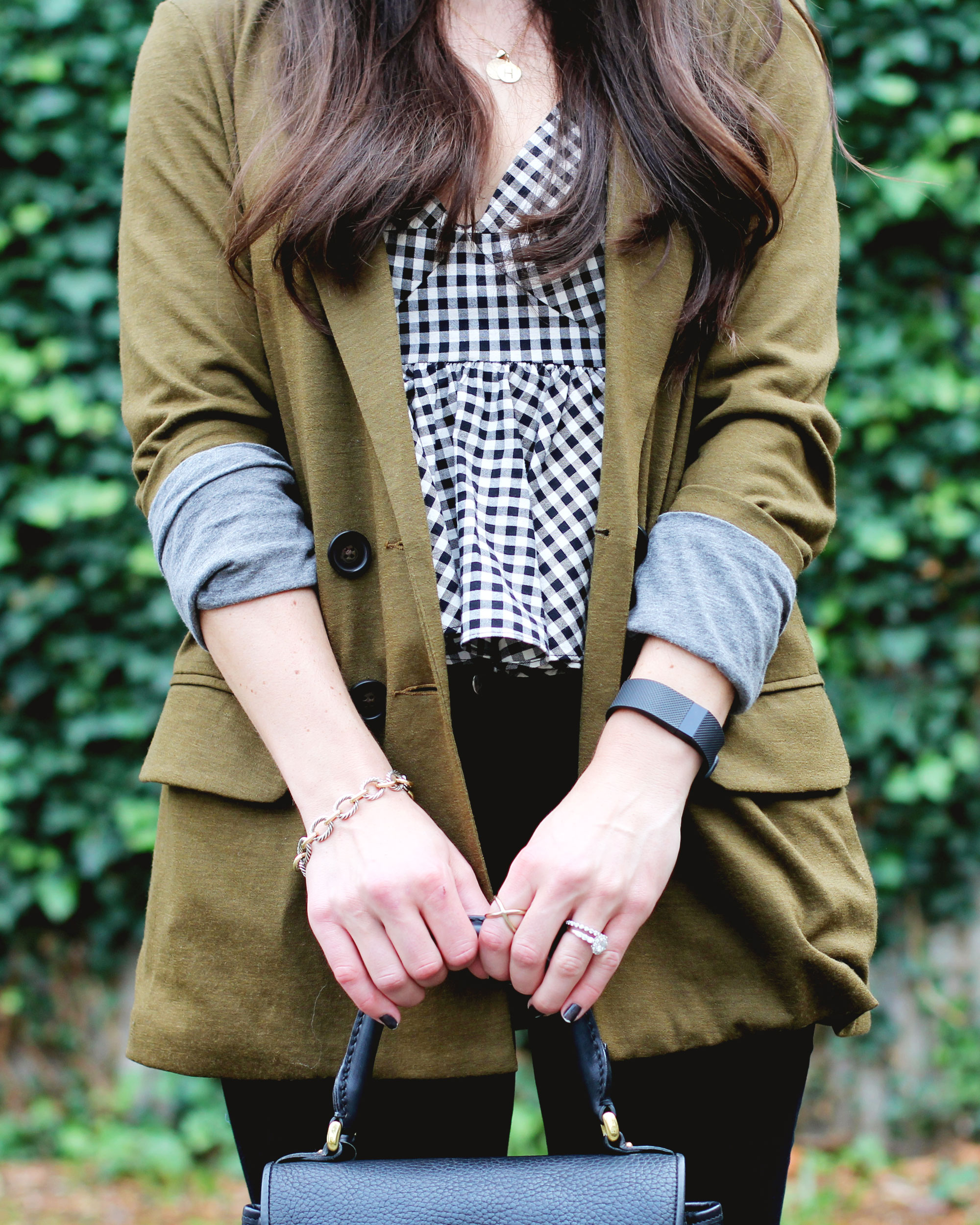 Fall Fashion, Dolce Vita Over The Knee Boots, Black Wool Fedora, J.Crew Jersey Blazer, and Zara Peplum Top