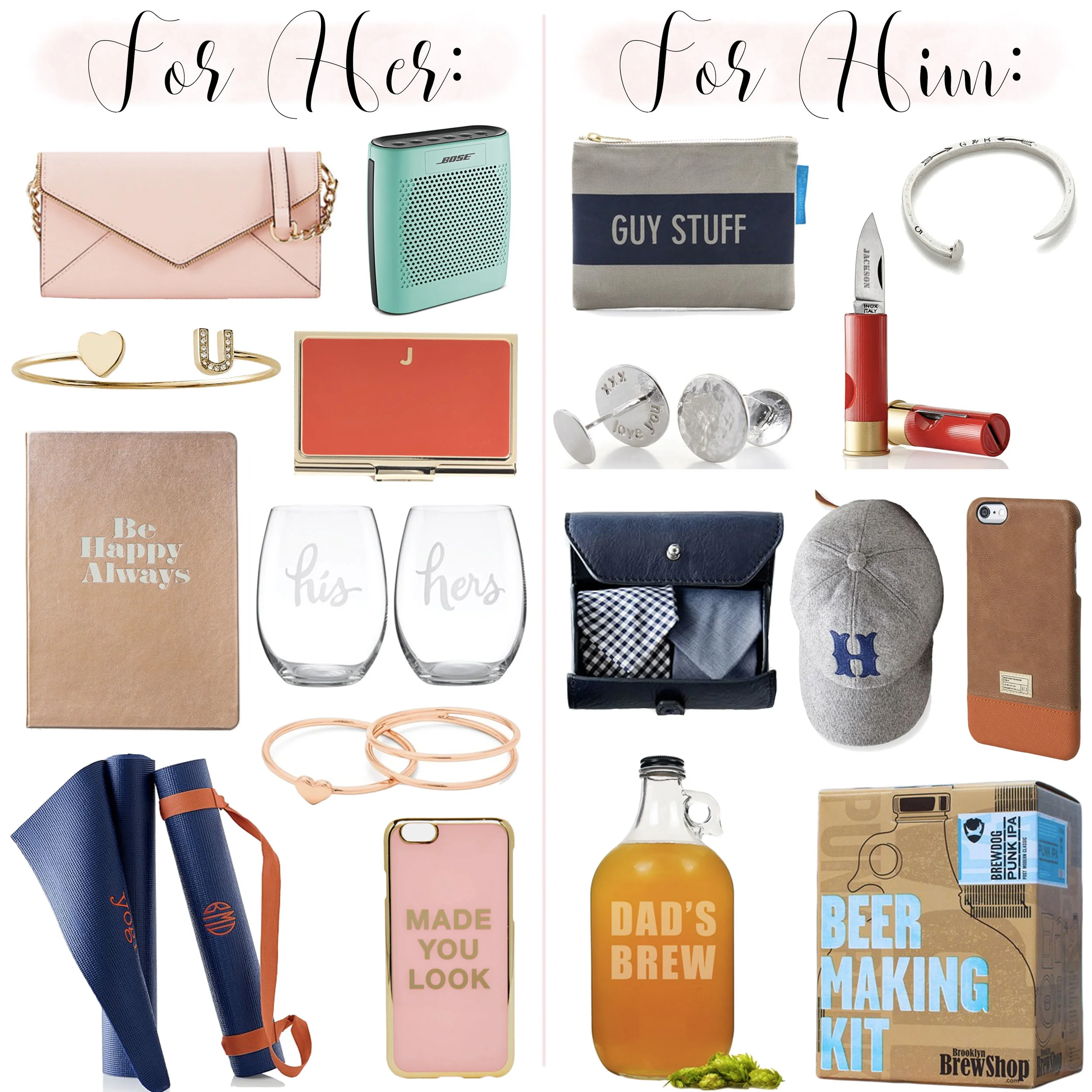 VALENTINE'S DAY GIFTS FOR HIM & HER