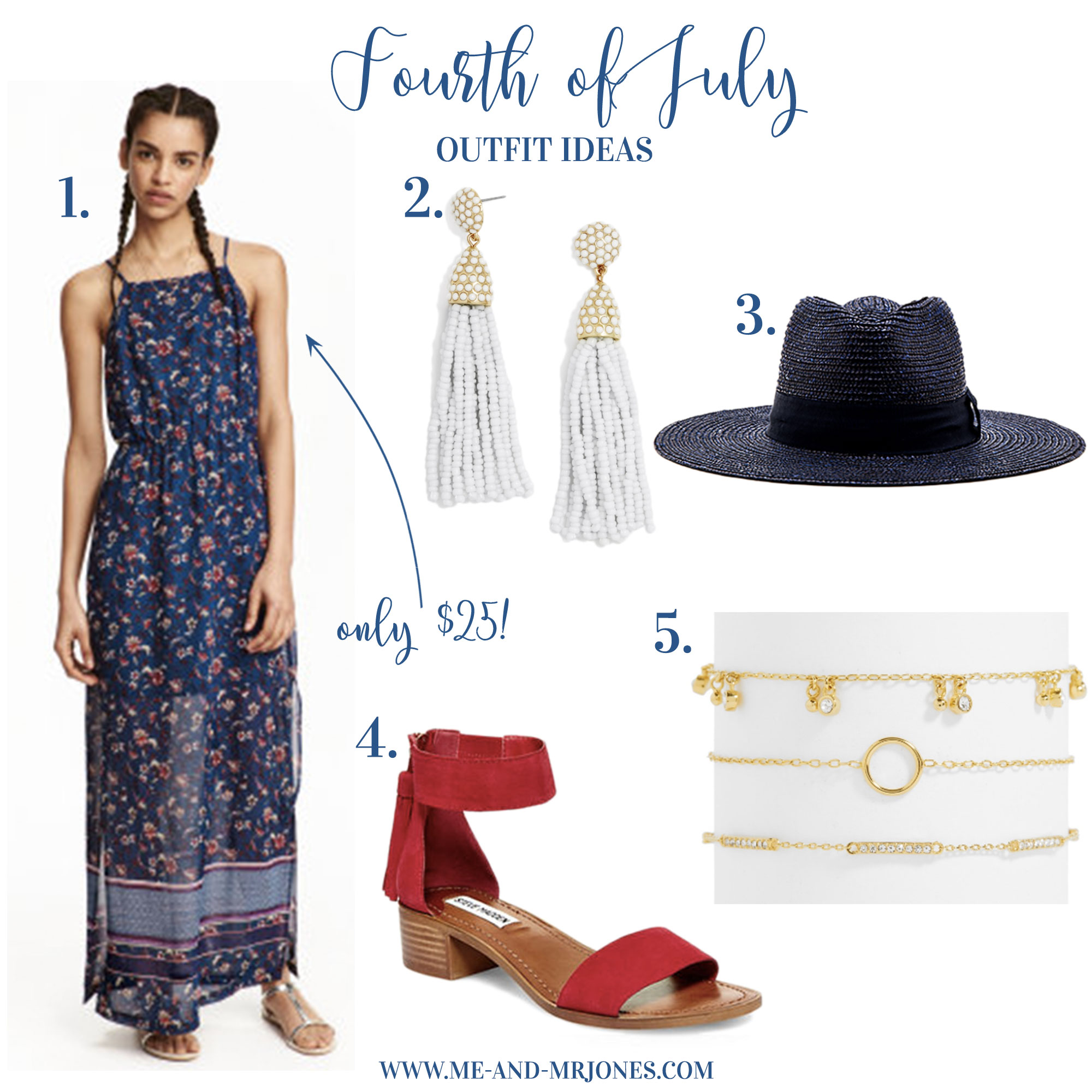 4th of July Outfit Ideas - Coffee With Summer