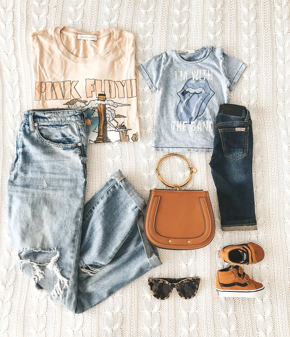 AFFORDABLE BAND TEES FOR MOMMY & BABY — Me and Mr. Jones